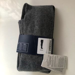 Gap Kids sweater tights, gray